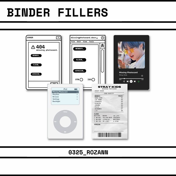 Kpop Photocard Binder Etsy Australia