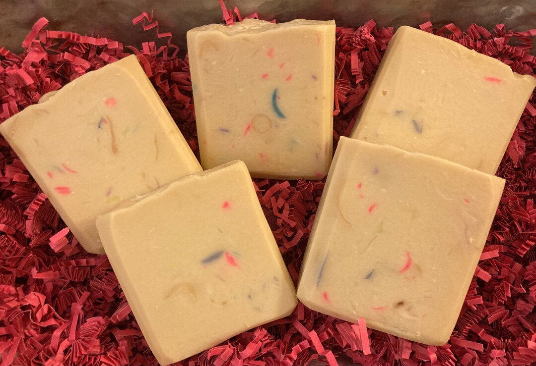 Autumn Fig confetti Soap 5 Ounce Bar of Handmade Cold Process Soap Etsy