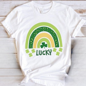 St Patrick&#39;s Day Shirt, Lucky Shirt, Happy St Patrick&#39;s Day Shirt, Clover Shirt, Green Shirt, St Patrick&#39;s Day Shirt, Irish Shirt