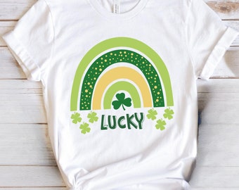 St Patrick's Day Shirt, Lucky Shirt, Happy St Patrick's Day Shirt, Clover Shirt, Green Shirt, St Patrick's Day Shirt, Irish Shirt