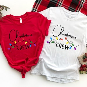 Christmas Crew Shirt, Fun Christmas Shirt, Family Christmas Shirt, Christmas Gift Ideas, Christmas Party Shirt, Matching Christmas Shirt
