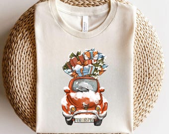 Christmas Car Shirt, Family Christmas Shirt, Christmas Gift Ideas, Christmas Party Shirt, Matching Christmas Shirt, Vintage Christmas Shirt