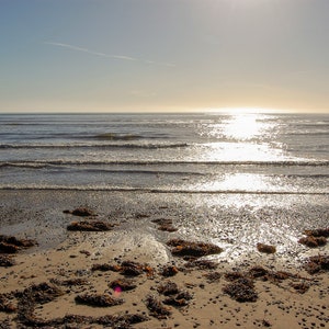 Ocean Sunset Photo Print: Fall Nature Landscape (Digital Download)