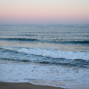Sunset Ocean Photo Print: Downloadable Landscape Photography (Digital Download)