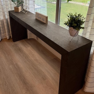 The “Norma” console table -  Custom Birch Console table, Entry table, Sofa table