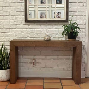 The “Norma” console table - Custom Birch Console table, Entry table, Sofa table
