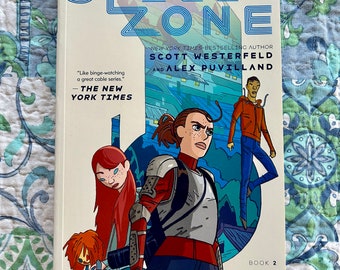Spill Zone, Book 2: The Broken Vow by Scotte Westerfeld and Alex Puvilland, 1st edition, paperback, very good condition, fiction, dystopia