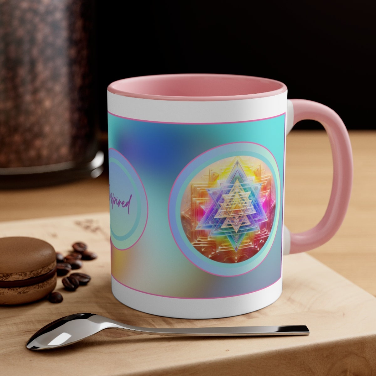 Inspired Iridescent Sri Yantra Coffee Mug Tea Mug, 11oz for Your ...