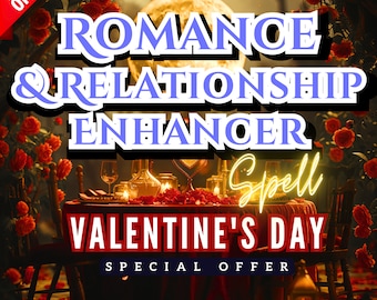 Valentine's Day Love Amplifier Spell | Limited Edition Romance & Relationship Enhancer | Special Valentine Magic for True Love