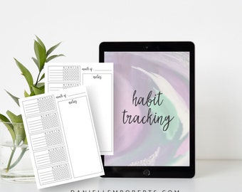 Daily Habit Tracking Worksheet