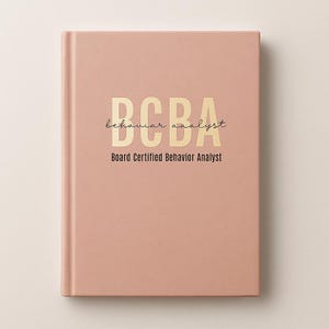 Cuaderno personalizado para analistas de conducta certificados (BCBA), cuaderno personalizado para terapeutas ABA, regalo para terapeutas ABA, cuaderno para analistas de conducta certificados.
