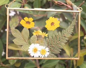 Gold Antique Old World Style Ornate Vintage Frame Pressed Flower Fine ...