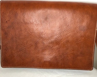 Bolso bandolera de cuero