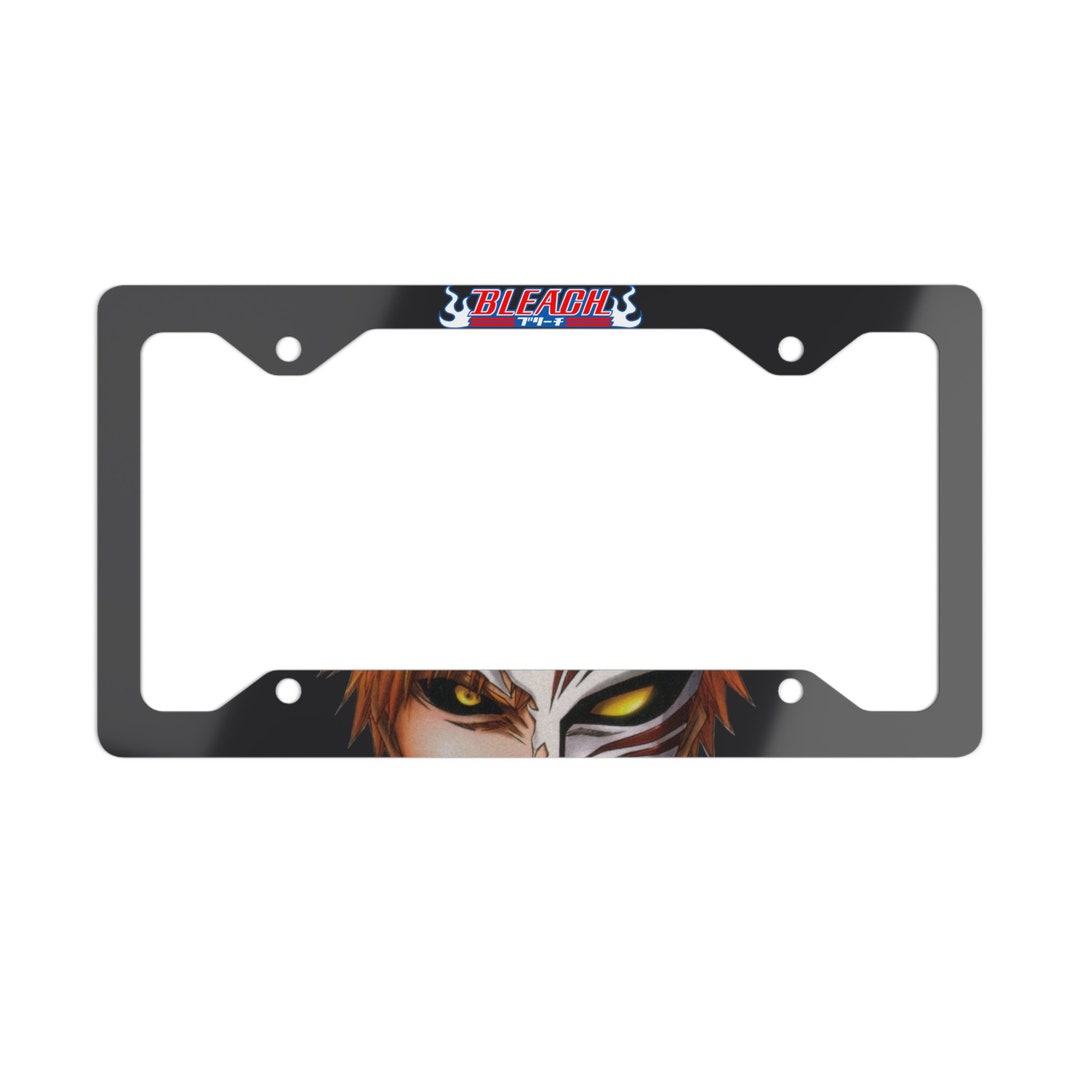 Bleach Anime License Plate Frames Personalized License Plate Etsy