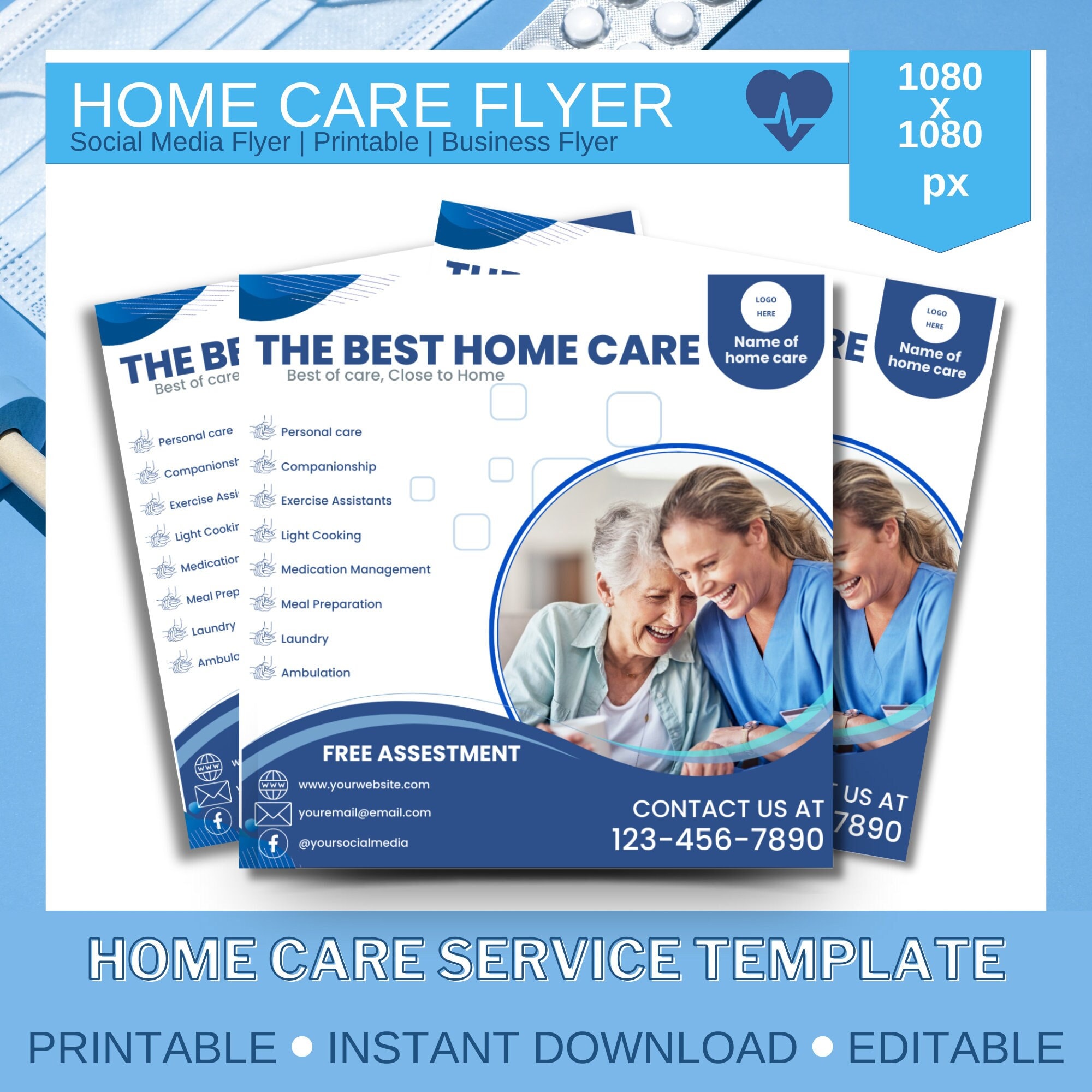 Home Care Service Flyer Home Health Care Service Flyer Template Home Il Fullxfull.5335823924 T3ut