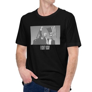 トランプファイトUSAシャツ | 私はトランプのために戦います | ドナルド・トランプと戦うシャツ | 私はトランプを支持するシャツ | トランプUSAシャツ、トランプスウェットシャツ