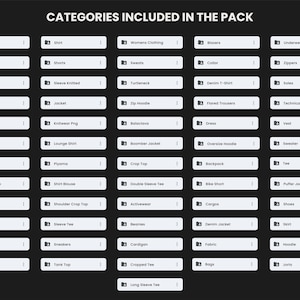 Streetwear Clothing Mockups with Free Tech Pack Templates - 5500 vector mockup bundle, list of the mockups included. From hoodies to sweatpants, we got them all.