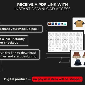 5500+ Streetwear Clothing Mockups and Tech Pack Vector Templates pack for Fashion Brand Design Illustrator Photoshop Procreate AI PNG SVG image 9