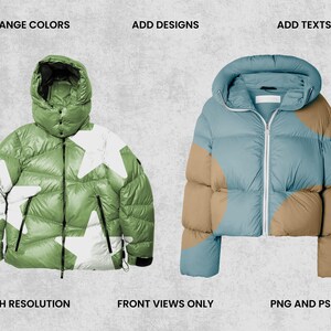 250+ Realistic Mockups Bundle | Streetwear Clothing Mockup pack | Front View image 5
