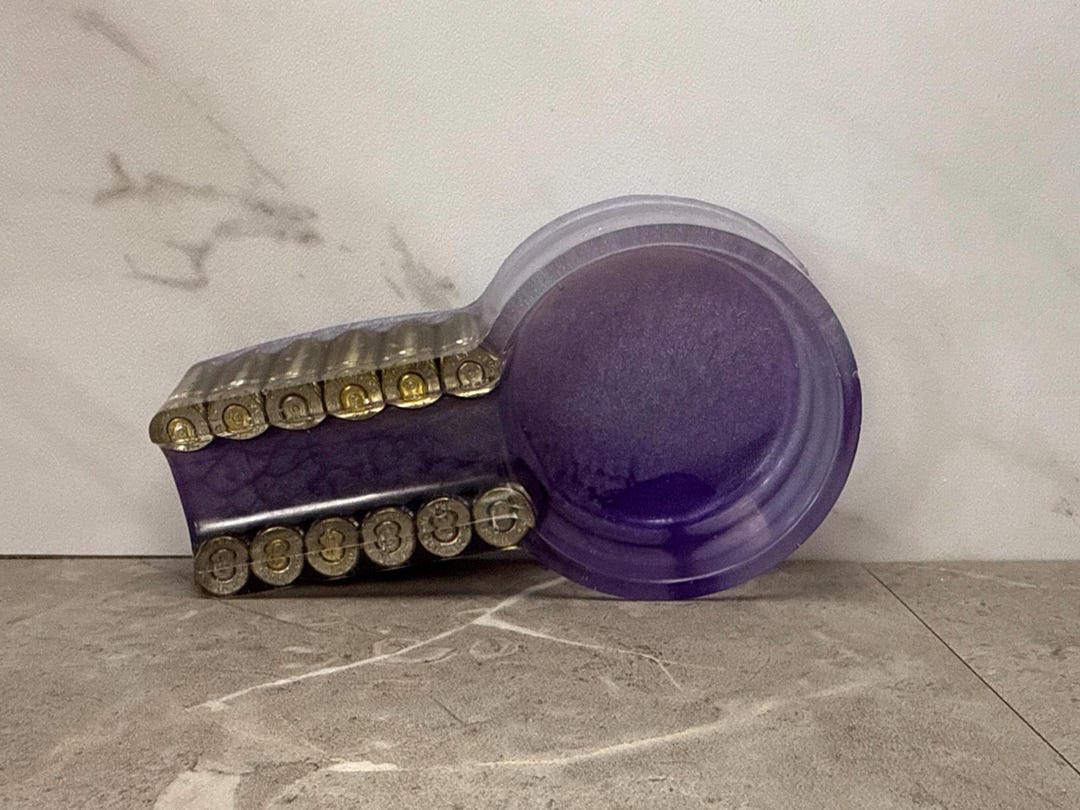 Resin Cigar Ashtray With Real Ammo Shells – Bold, Rugged and One-of-a ...