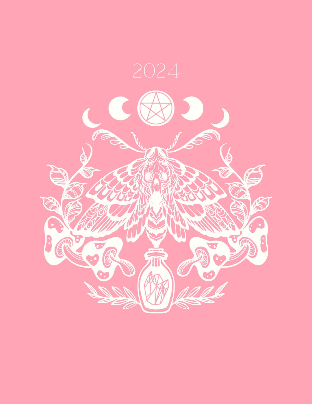 2024 Witchy Calendar Etsy