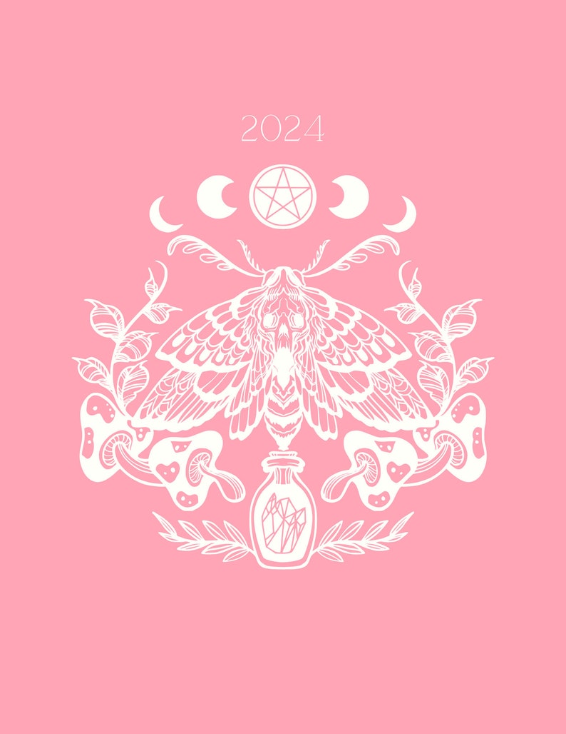 2024 Witchy Calendar Etsy
