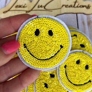 Yellow Smile Patch