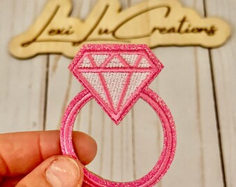 Engagement Ring Hat Patch