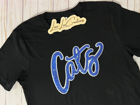 Wildcats Sequin Patch Tee Wildcats Sequin Patch Tee