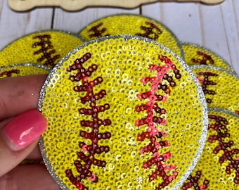 Patch de softball uniquement