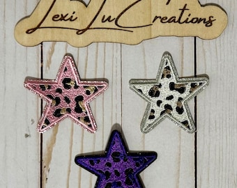 Leopard Star Hat Patches