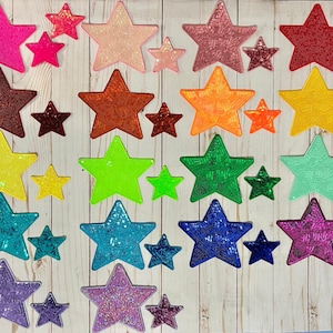 Sequin Star Patch Only