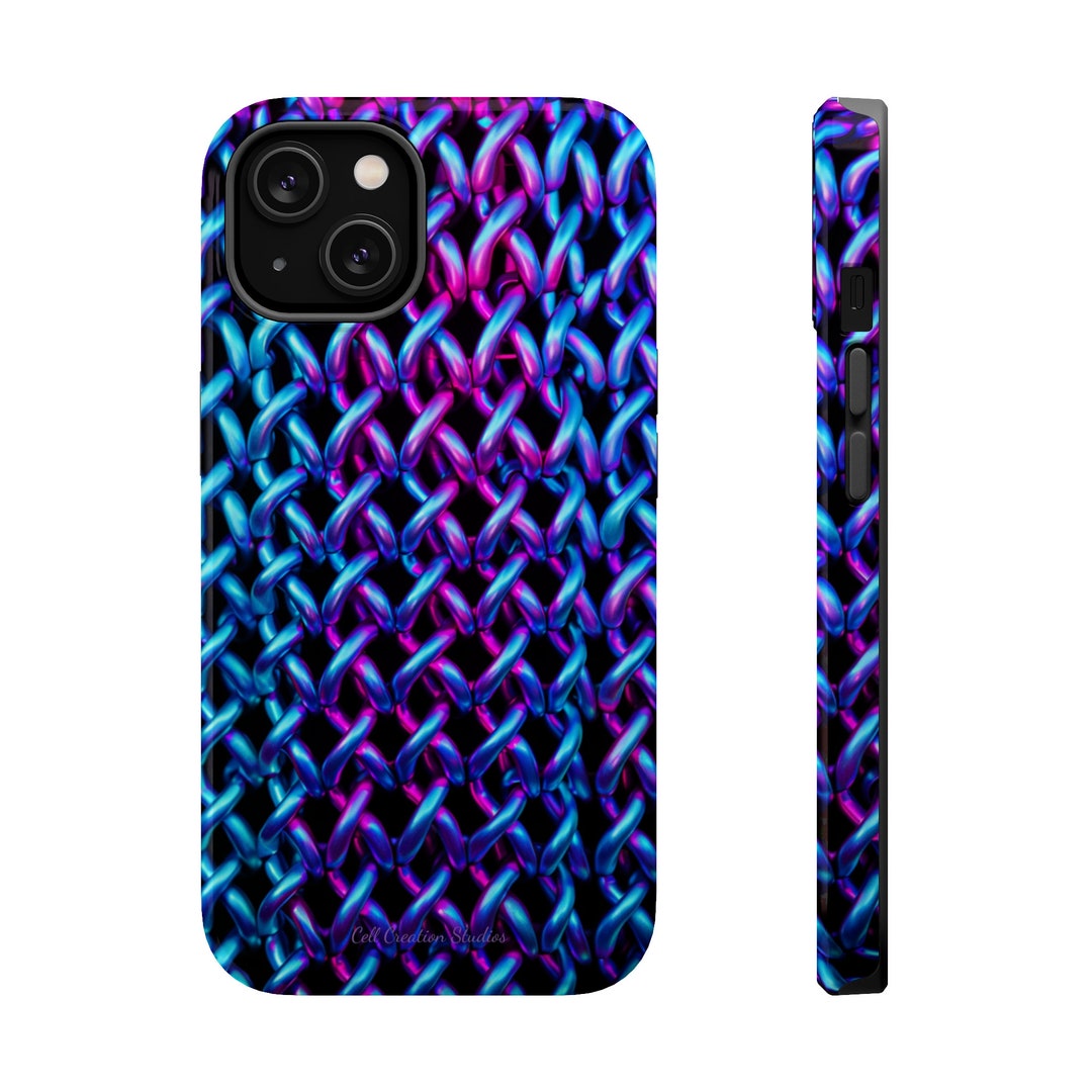 Introducing the Neon Chainlink Glow Cell Phone Case Etsy