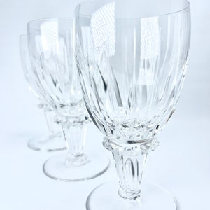Splendid pattern /WJ Rozendaal - Kristalunie Maastricht - Wine/Water Glasses - Set of3