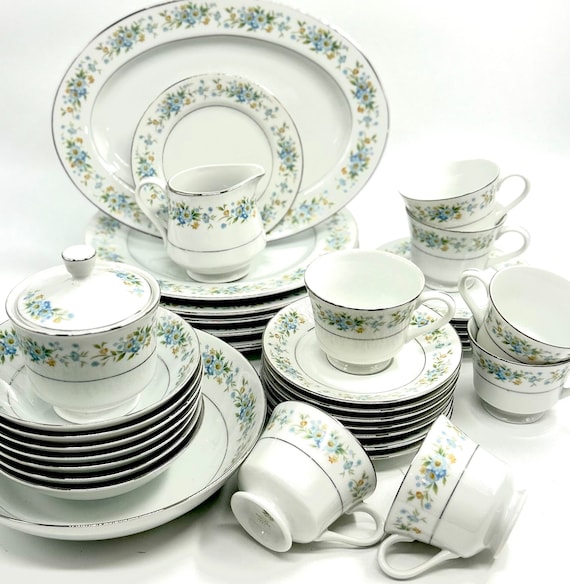 Rose China　食器　12枚セット 12 VIntage Japan PRINCESS ROSE China 10 3/8” Dinner Plates