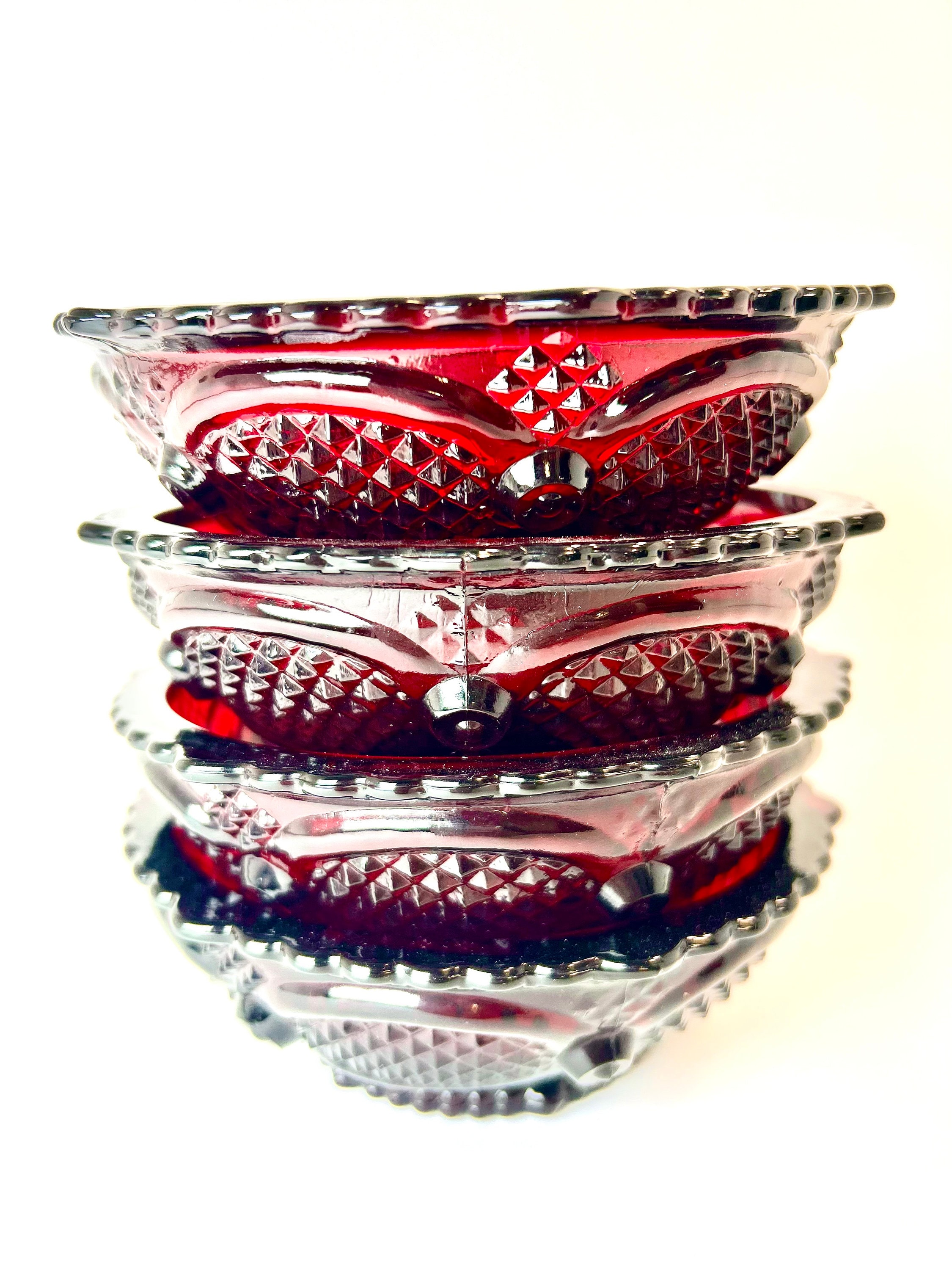 Avon Cut Glass Dish - Etsy Finland