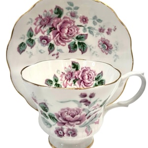 Royal Albert Pink Peony tea cup and saucer