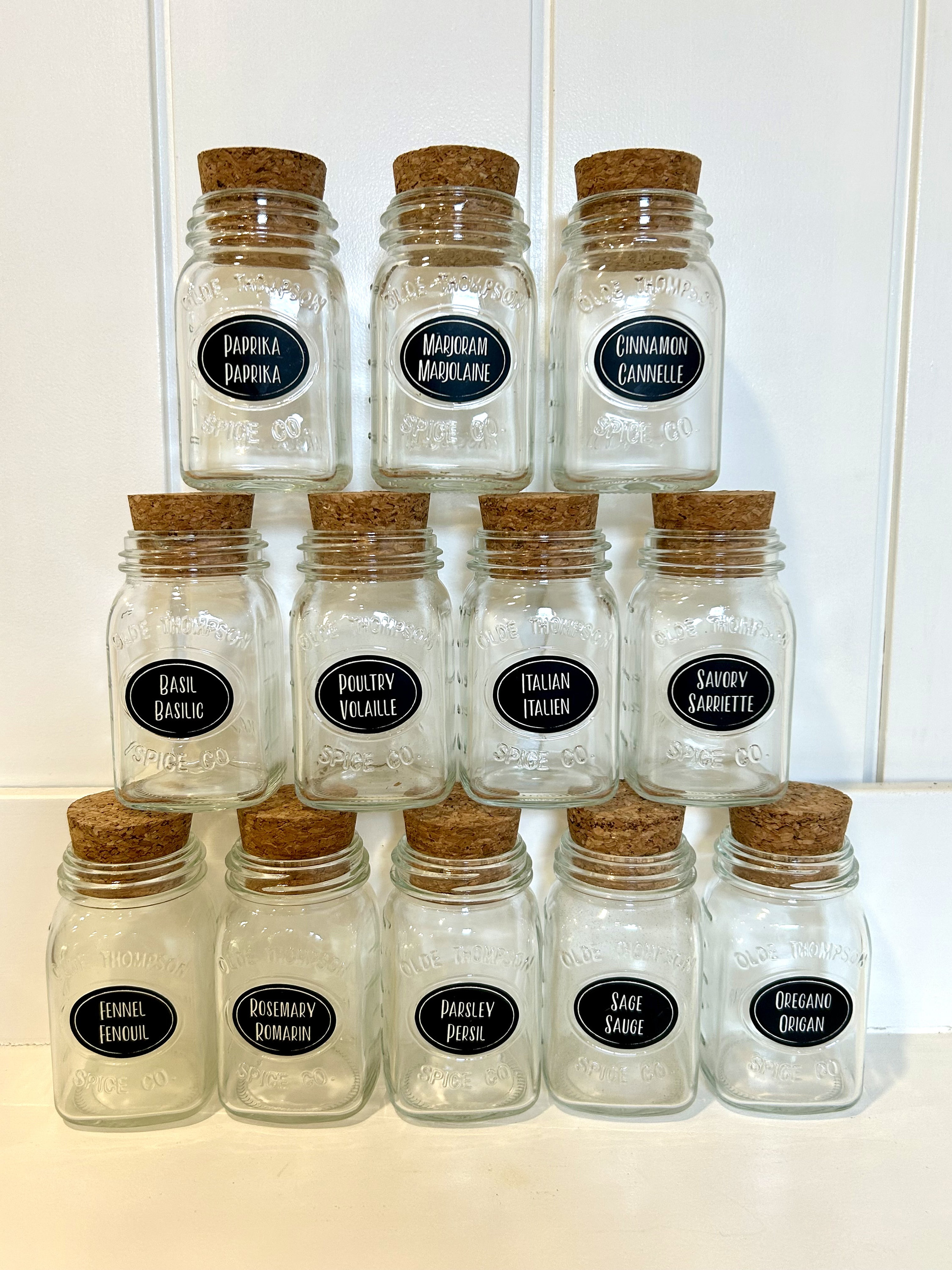 Mini spice rack for Bormioli 8 ml and 4 ml jars by XVIIarcano