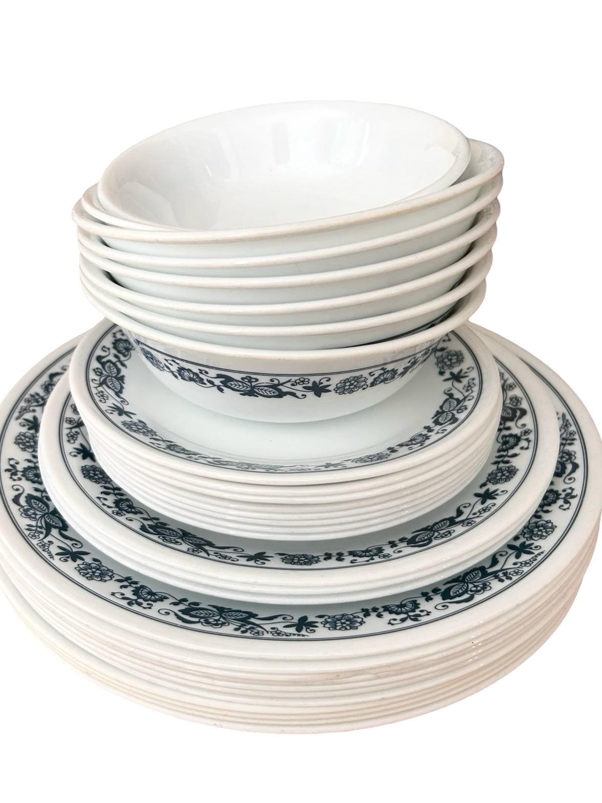 コレール 食器　ビンテージ コレール ランチプレート 21.5cm CORELLE 強化ガラス （ 食洗機対応