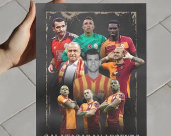 printable Galatsaray wallart, printable art Victor Osimhen Galatasaray Poster – High quality print for football fans – Art for your home