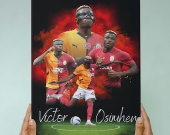 printable Galatsaray wallart, printable art, Galatasaray Poster – High quality print for football fans – Art for your home-Galatasaray