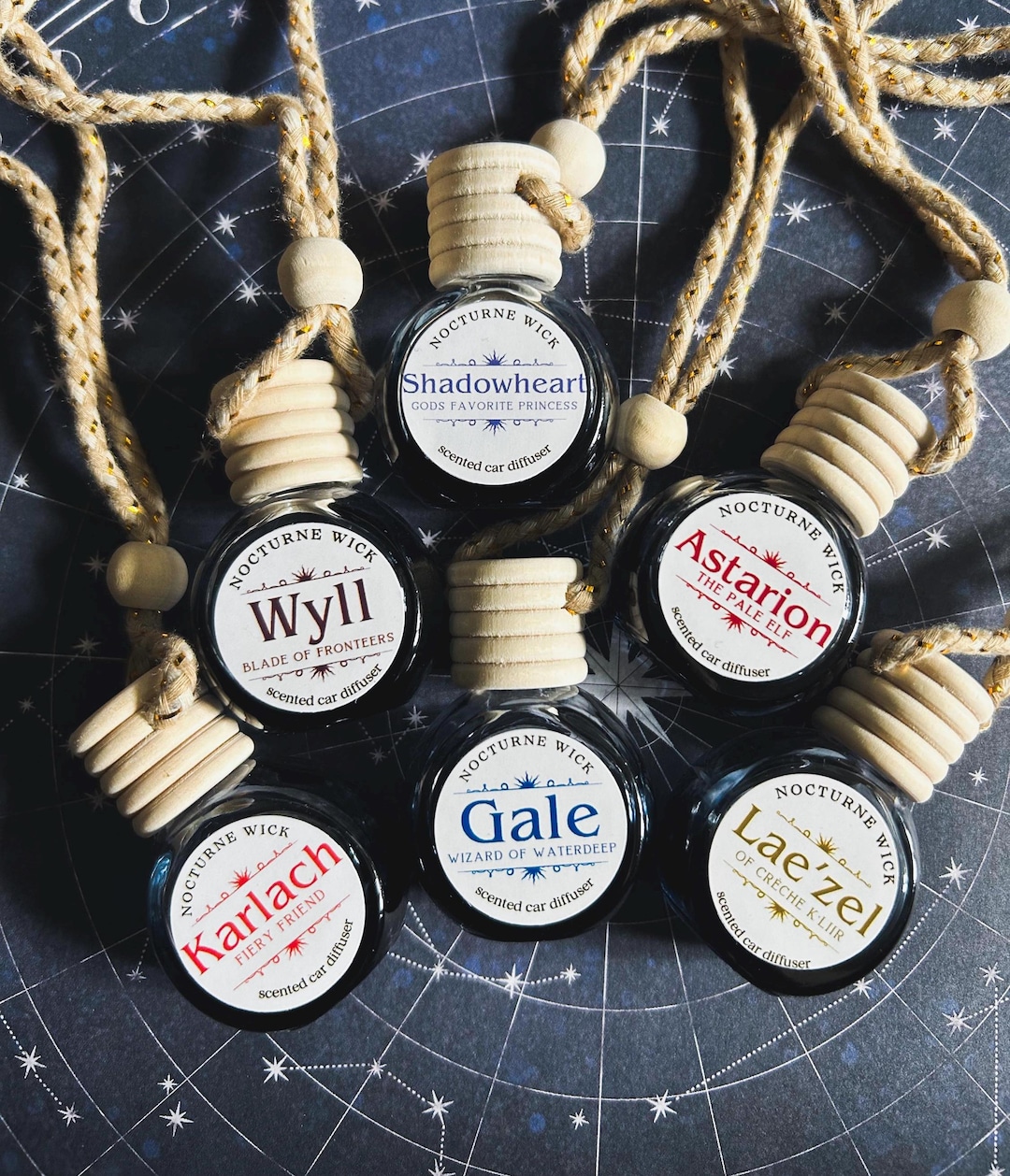 BG3 Inspired Car Air Freshener: Companion Scent Diffuser