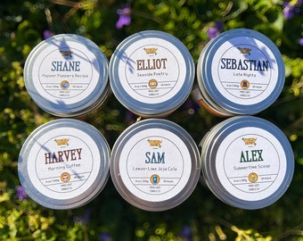 Town Festival: choose your own set of 8oz candles inspired by the villagers of Stardew Valley