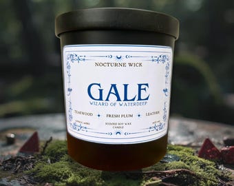 Baldur's Gate 3 Inspired Candle