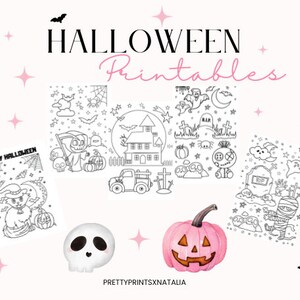 Halloween Printables for Kids (Kids Activities, Classroom, Daycare, etc.)
