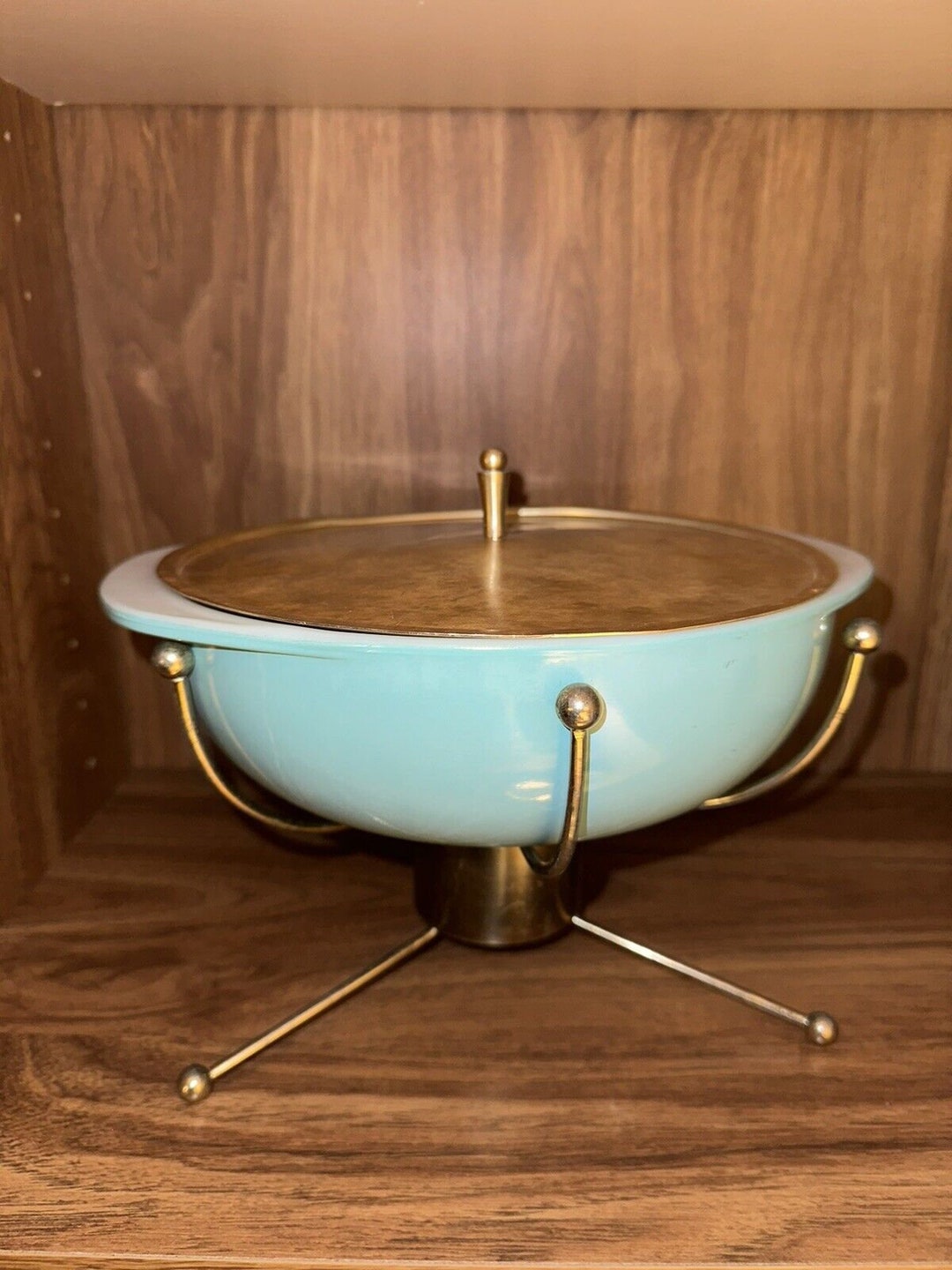 Rare HTF Vintage Pyrex 1956 Sputnik UFO Etsy