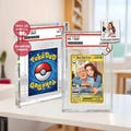 Personalized Pokedad Anime Card, Custom Father's Day Gift for Gamer Dad, Best Dad Trading Card from Daughter Son Wife