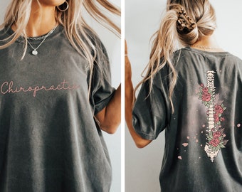 Chiropractor tshirt,Chiropractor Gift, Chiropractor Student,Chiro shirt, chiropractic shirt, Chiro Grad,Chiropractor Office,spine shirt,