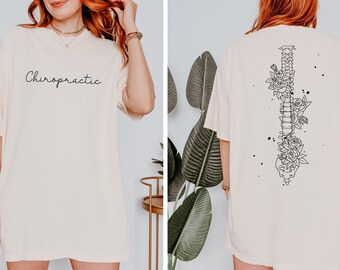 Kiropraktor t-shirt, kiropraktorpresent, kiropraktorstudent, kiropraktor t-shirt, kiropraktormottagning, sjukvårdspresent, kiropraktik, ryggradströja