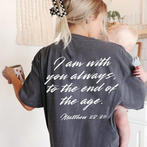 Aesthetic Christian shirt for men and women,Comfort colors Christian Apparel,Jesus T-Shirt,Bible Verse T-shirt,christianity,scripture shirt,